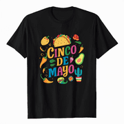 Festive Fiesta Beach Vibes T-Shirt Colorful Party Tee Unisex