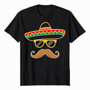 Festive Fiesta Happy Vibes Tee Colorful Party Celebration Fun Event Shirt
