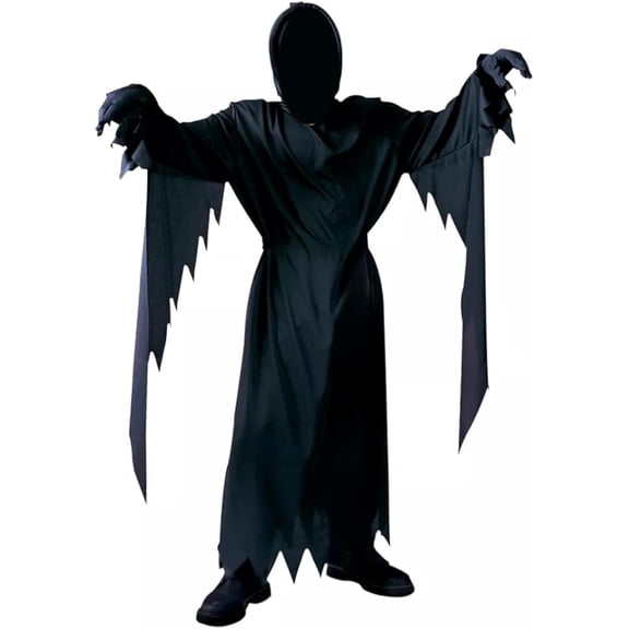 Festive Find Store Scream Scary Face Halloween Fancy-Dress Costume Child