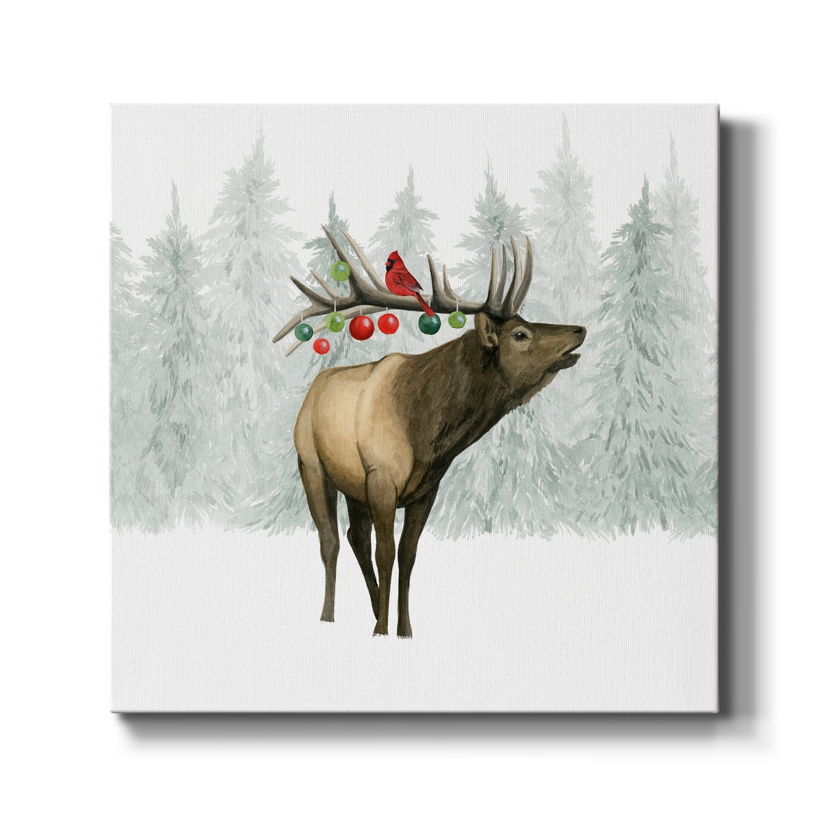 Festive Forest II- Gallery Wrapped Canvas