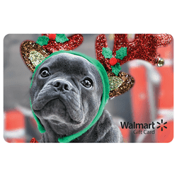 Festive Frenchie Walmart eGift Card