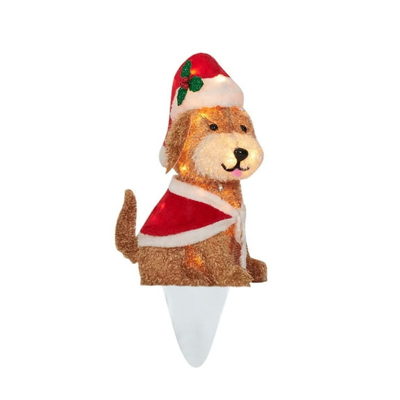 Festive Garden Outdoor Christmas Decoration Cute Animal Logo for Holiday Celebrations String Lights Party Supplies for Enchanting