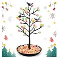 thumbnail image 1 of Festive Gumdrop Tree Christmas Nostalgic Gum Drops Artificial Tree for Table Centerpiece Christmas Decorations for Display Ornament Candy Themed Party Supplies Xmas(Black), 1 of 6