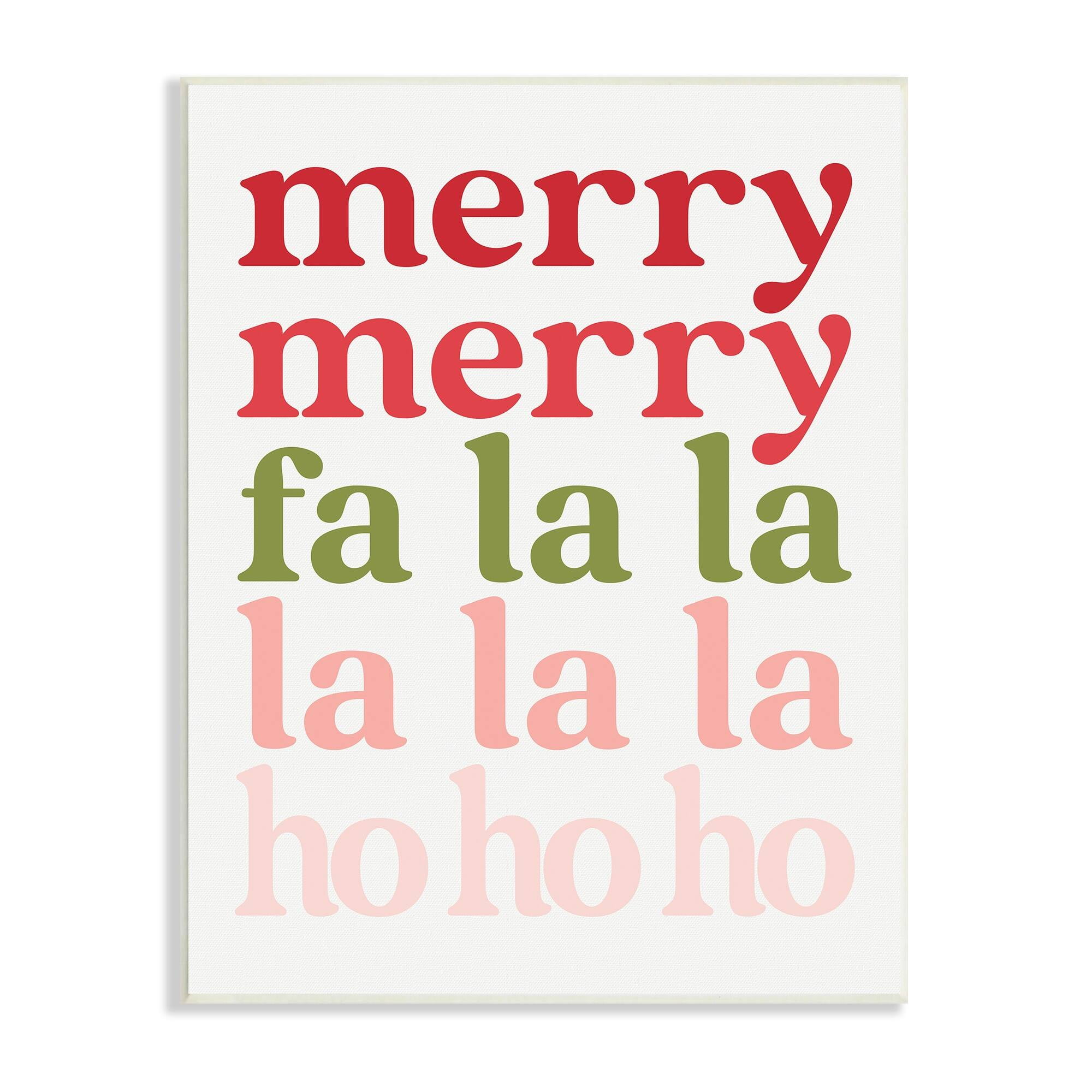 Festive Holiday Words Typography Minimal Design Inspirational Graphic Art Unframed Art Print Wall Art