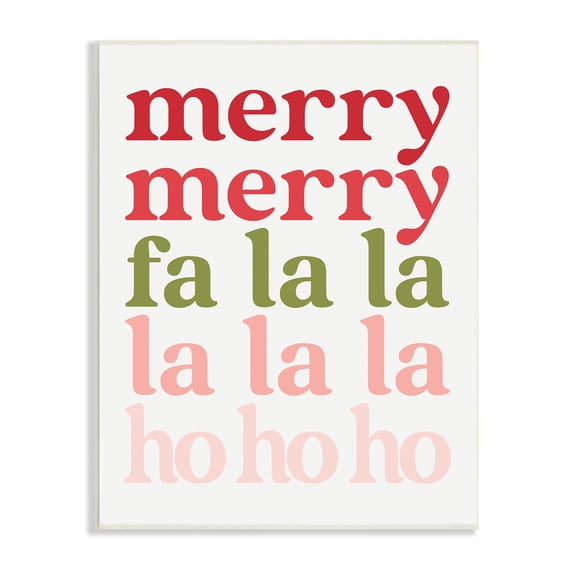 Festive Holiday Words Typography Minimal Design Inspirational Graphic Art Unframed Art Print Wall Art