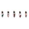 Festive Icon Christmas String Lights 59.06 In, Warm USB, for Tree Garland Bedroom and Holiday Decor