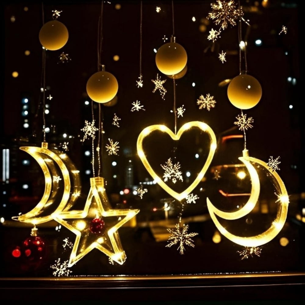Festive LED Lights for Christmas Tree Display