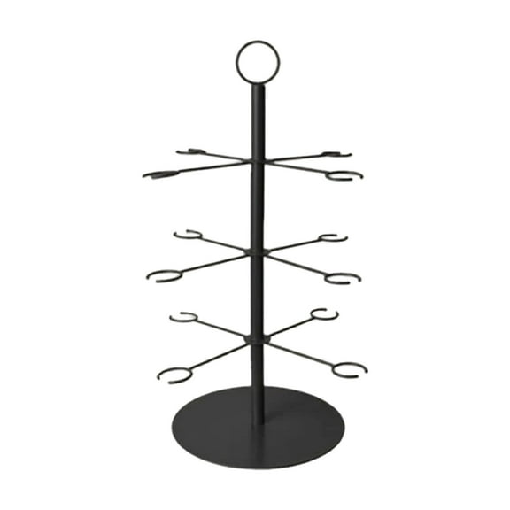 Festive Multi Display Stand Holiday Champagne Tree Tree Stand For Drinks Tower Wine Glass Display Holder For Bar Wedding Event Beverage Serving Centerpiece(3 )