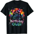 thumbnail image 1 of Festive My Birthday Cruise Ship Party Men, Women and Tie Dye T-Shirt, 1 of 4