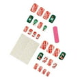 thumbnail image 1 of Festive Nail Art Stickers Set with Holiday Designs, Easy Apply Nail Decorations for Seasonal Celebrations, Perfect for Christmas Parties and Family Gatherings, 1 of 6