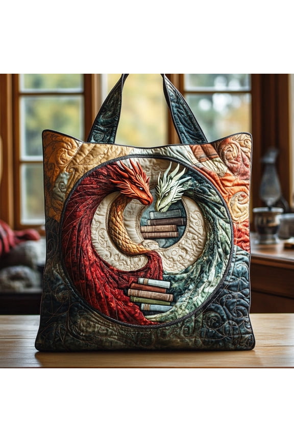 Festive Nutcracker Quilted Tote Bag, Holiday Ballet Inspired Shoulder Bag