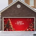 thumbnail image 1 of Festive Outdoor Garage Banner for Holidays - Large Christmas Decoration for Front Porch or Yard Welcome Sign, 1 of 5