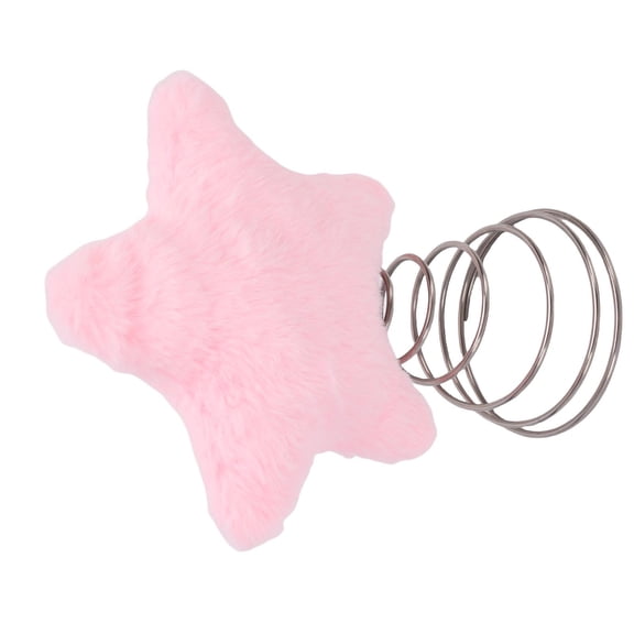 Festive Plush Treetop Star for Easy Xmas Decoration - Stable 16.5cm Star