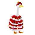 thumbnail image 1 of Festive Porch Goose Clothes Set, 15.9-Inch Christmas Tree Goose Outfit for Outdoor Lawn Decoration, Holiday Gift and Keepsake for Garden Goose Lovers, 1 of 6