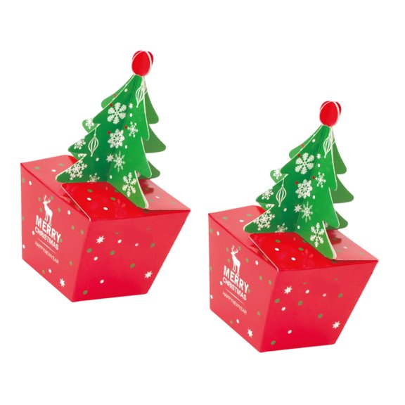 Festive Recycled Paper Box Assembly Sturdy Design For Holidays Birthdays Corporate