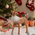 thumbnail image 1 of Festive Reindeer Sculpture Elegant Tabletop for Holiday Season and Celebration Display, 1 of 5