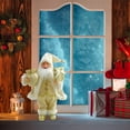 thumbnail image 1 of Festive Santa Claus Doll for Christmas Decoration, 30x18cm Cloth Plastic Material, Ideal for Table Top Home Office Decor, Thanksgiving and Holiday Gift Idea, 1 of 4