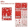thumbnail image 1 of Festive Santa Money Holder Greeting Card Practical Card Gift Solution for Christmas Present Exchanging, 1 of 7