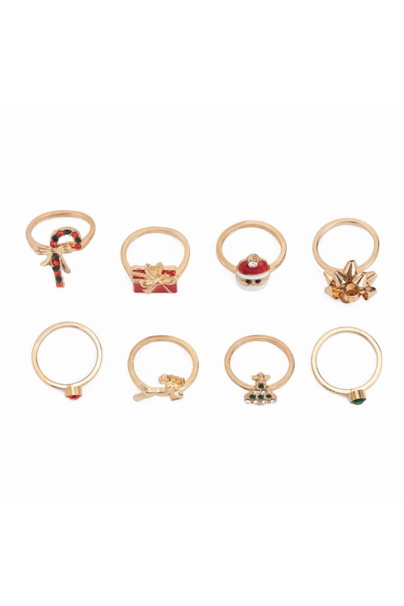 Festive Season Reindeer Ring Collection Santa Claus Inspired Rings Gifts