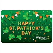 Festive St Patrick eGift Walmart eGift Card
