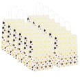 thumbnail image 1 of Laklulu 12Pcs Small Christmas  bags Holiday Classic Variety Kraft Paper  Bags Bulk with Star, 1 of 5