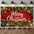 thumbnail image 1 of Festive Theme Merry Christmas Decorative Holiday Decoration Banner for Holiday Party Celebration Indoor Decoration Seasonal Event, 1 of 3