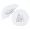 thumbnail image 1 of Festive Trees Christmas Placemats 14"x20", White, Set of 4 White 14"x20" Rectangle, 1 of 5