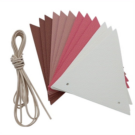 Festive Triangle Flags Banner Camping Outdoor Tent Hanging Decoration for Birthday Party Festival Supplies