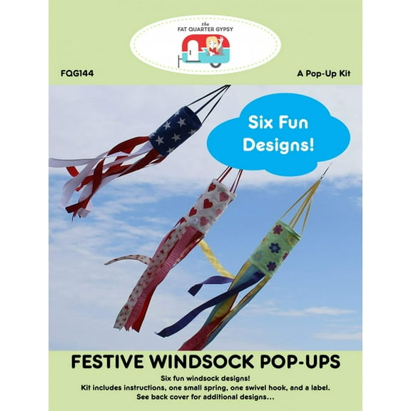 Festive Windsock Pop Ups