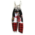thumbnail image 1 of Festive Women's Jumpsuit for All Seasons Stylish Printed Overall for Christmas Celebrations Comfortable and Versatile Outfit for Casual and Formal Occasions, 1 of 3
