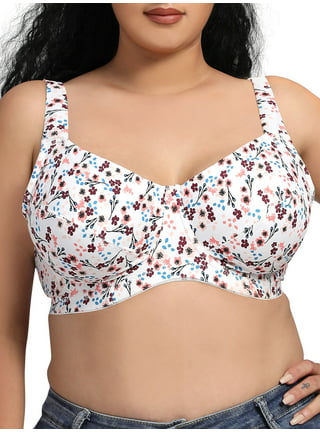 Full Cup Thin Underwear Bra Plus Size Adjustable Lace Women Bra Breast  Cover F Cup Large Size Bras (Bands Size : 95D, Color : White) : :  Clothing, Shoes & Accessories