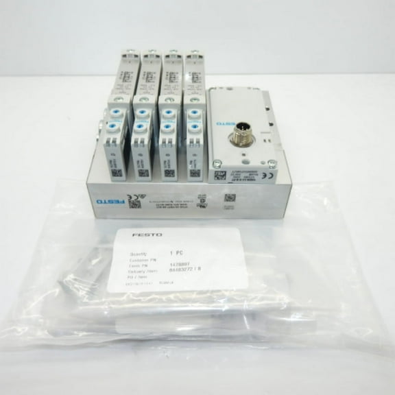 Festo VTUG Solenoid Terminal Valve 573606 VTUG-14-VRPT-S8-B1T