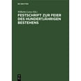 thumbnail image 1 of Festschrift Zur Feier Des HundertjÃ¤hrigen Bestehens: Ãffentliche HÃ¶here Handelslehranstalt Mit Wirtschaftsoberschule Und, (Hardcover), 1 of 1