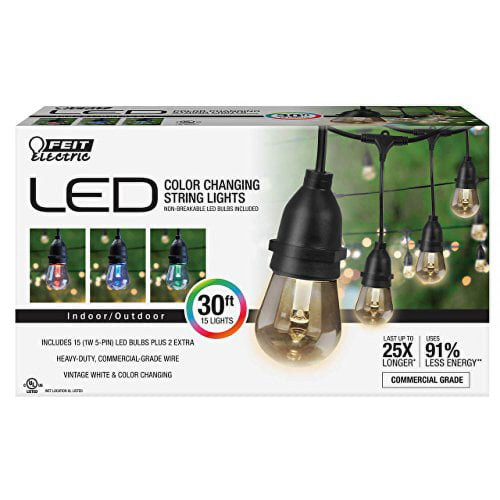 Feit Electric 100-Light 30 ft. USB or Battery Operated Mini LED