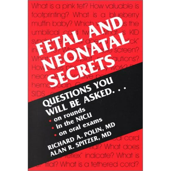 Pre-Owned Fetal and Neonatal Secrets (Paperback) 1560534249 9781560534242