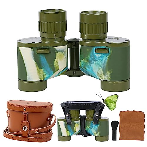 Fetch Falcon Full Metal Body FMC BAK4 HD 8x24 Binoculars(Third Generation High-Powered, Water-resistance, and Portable) Ideal for Camping, Hunting, Tourism, and Mountain Climbing (Navy Blue)