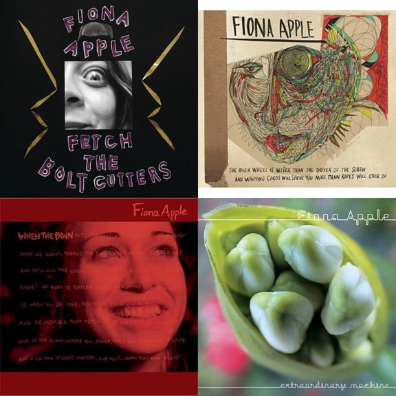 Fetch The Bolt Cutters & Idler Wheel Is Wiser Than The Driver & Extraordinary Machine & When The Pawn [CD Bundle]