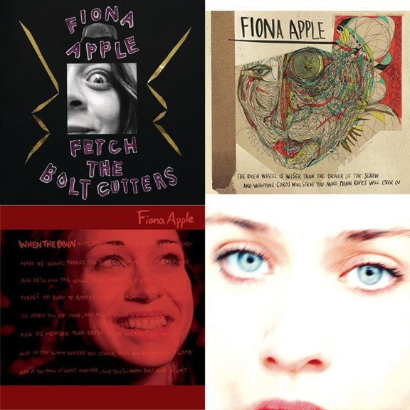 Fetch The Bolt Cutters & Idler Wheel Is Wiser Than The Driver & When The Pawn & Tidal [CD Bundle]