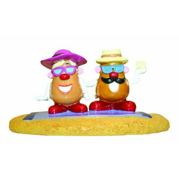 Fetch for Pets Aquarium Ornament, Mr. Potato Head Sunbathing
