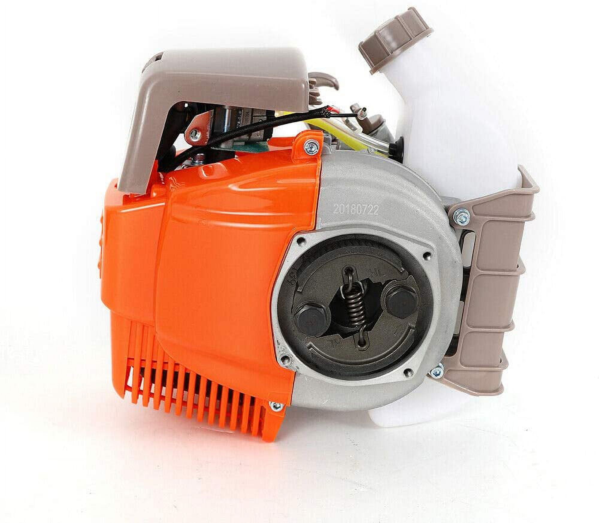 Fetcoi 31CC Gasoline Hedge Trimmer Garden Brush Cutter, 4 Stroke Brush Cutter Engine Motor, Grass Trimmer Lawn Yard Mower, Air-Cooled 139F Pump Film Type 3526mm Pipe Diameter 6500r/min Garden Tool