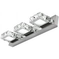 thumbnail image 1 of Fetcoi, Bathroom Lighting Bath Wall Sconces Lighting LED Crystal Mirror Front Makeup Fixture Vanity Lights(4 Cold Lights), 1 of 8