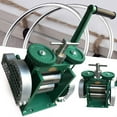 thumbnail image 1 of Fetcoi, Jewelry Rolling Mill Machine,Carbon steel roller 3.26 inch 83mm  Combination Rolling Mill DIY Metal Wire Flat Jewelry Tool (Flake+Round Wire), 1 of 8