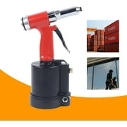 Fetcoi, Pneumatic Hydraulic Rivet Machine Portable Pneumatic Rivet Gun Pneumatic Tools with Dust Cover