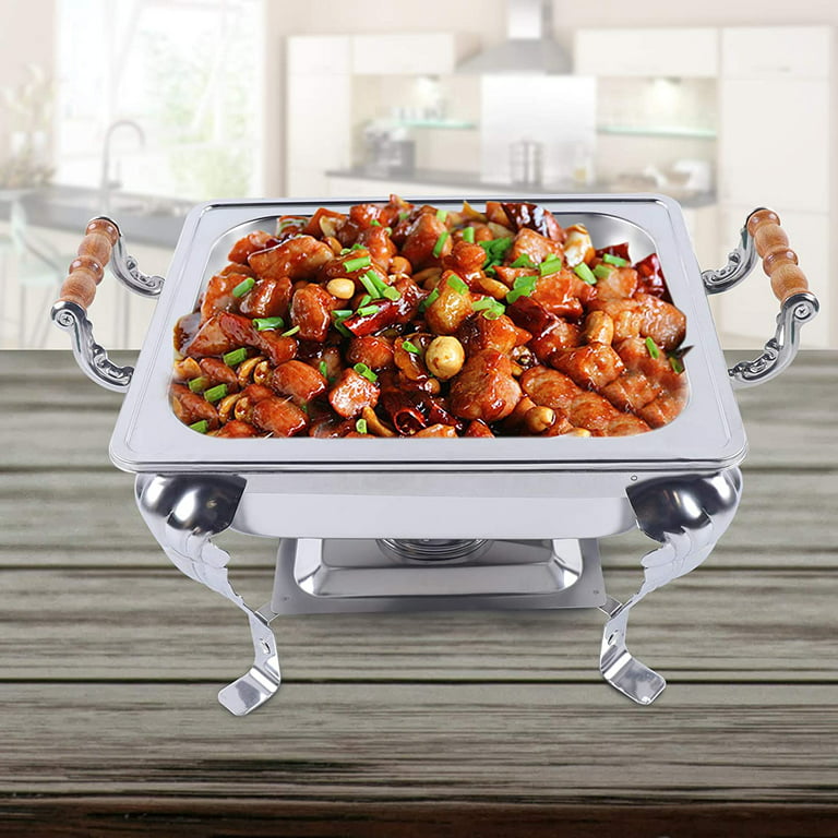 Fetcoi, Stainless Steel Warming Container Dish Food Warmer with Food  Insulation Chafing Dish Buffet Warmers Set