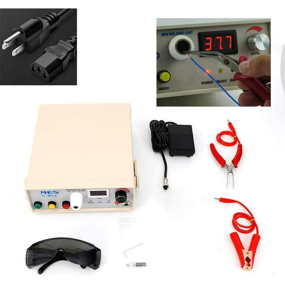 Fetcoi, TL-WELD Thermocouple Welding Machine Welder for Welding Temperature Wire Voltage 90-260V US Plug