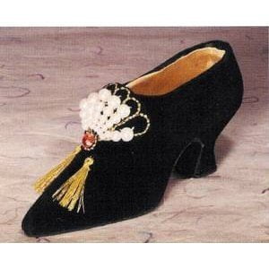 Fete Miniature Shoe - Pearls And Posh Shoe
