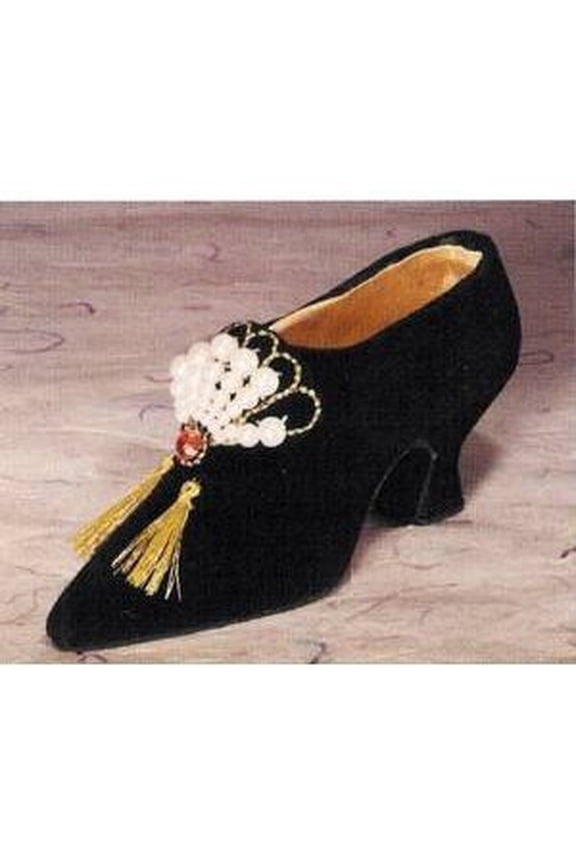 Fete Miniature Shoe - Pearls And Posh Shoe