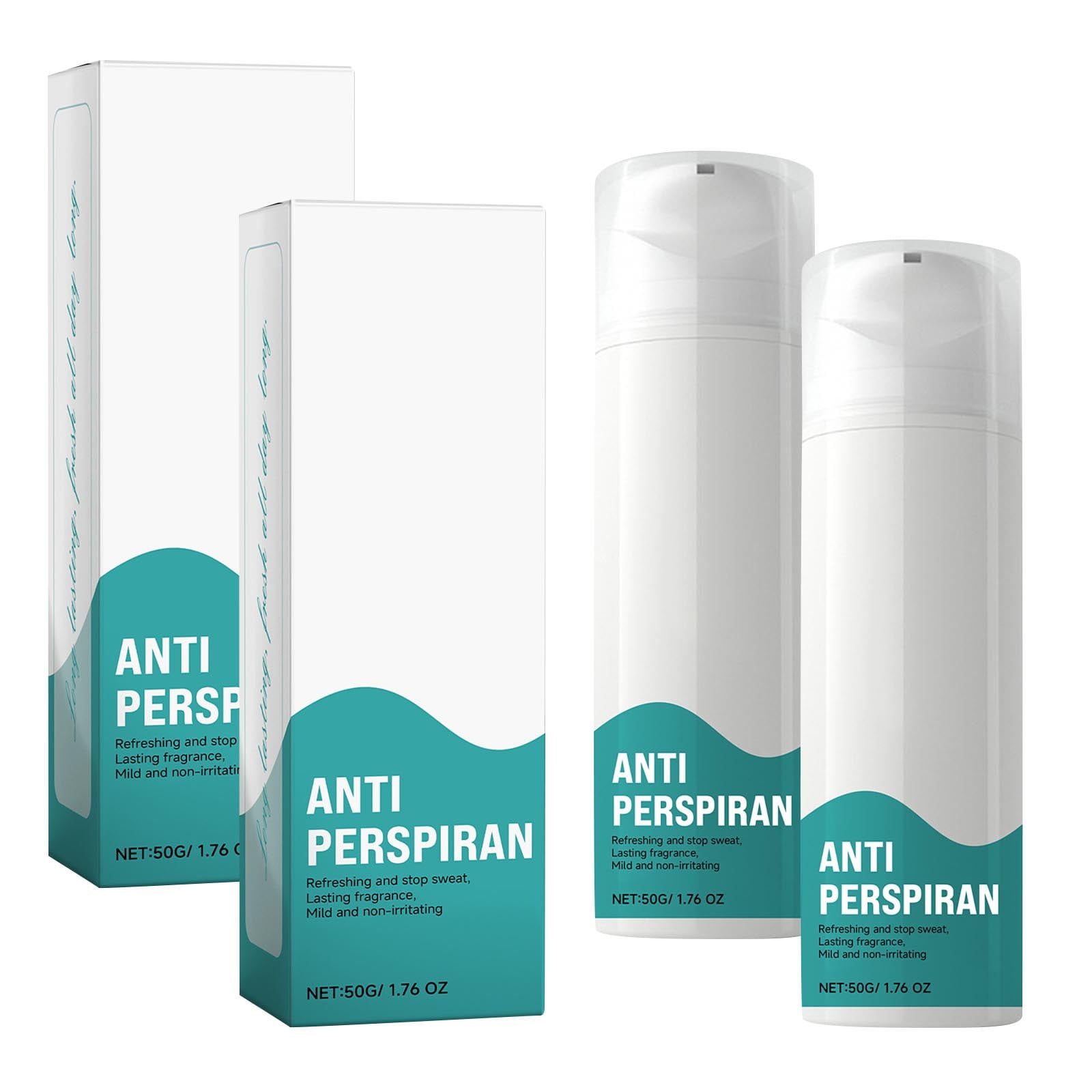 Feternal Antiperspirant Gel, Against Sweaty Hands, Sweaty Feet And