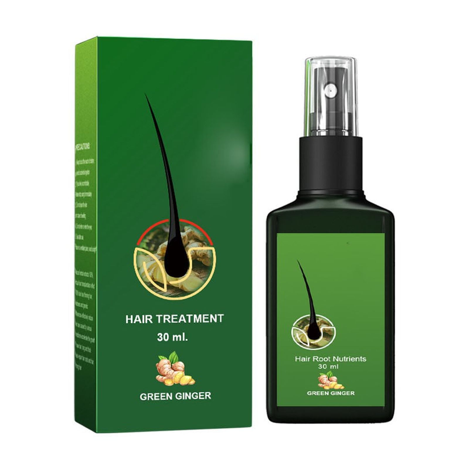 Feternal Ginger Hair Growth Serum for Hair Loss and Hair Regrowth Hair