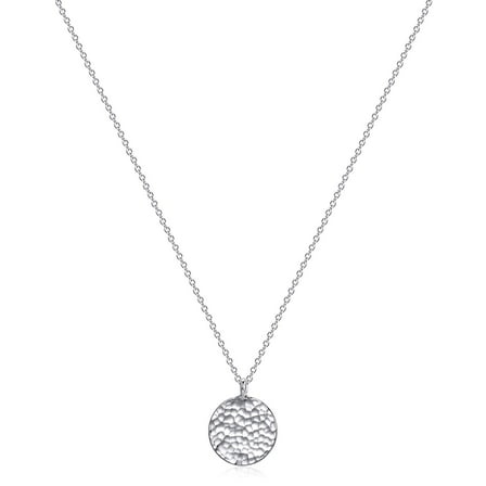 Fettero 14K Gold Plated Silver Dainty Minimalist Pendant Chain Necklace for Women Jewelry Gift